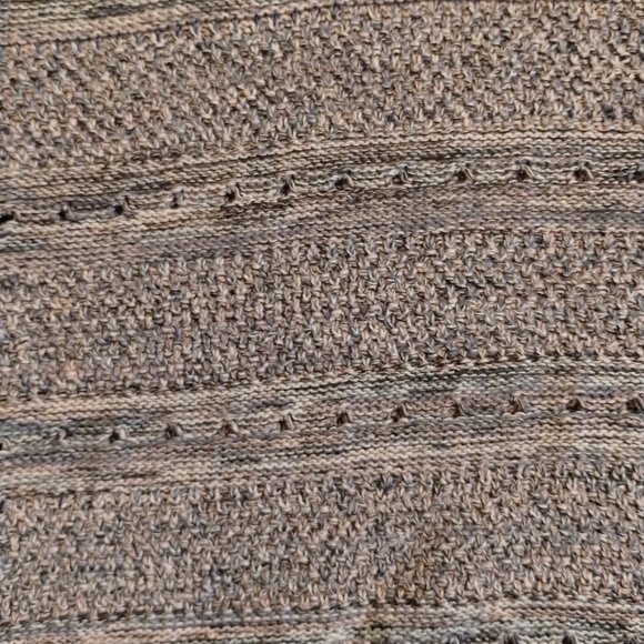 Yest Knit Pullover Sweater 100% Cotton Crew Neck Long Sleeve Multicolor Size 10 - Picture 5 of 9